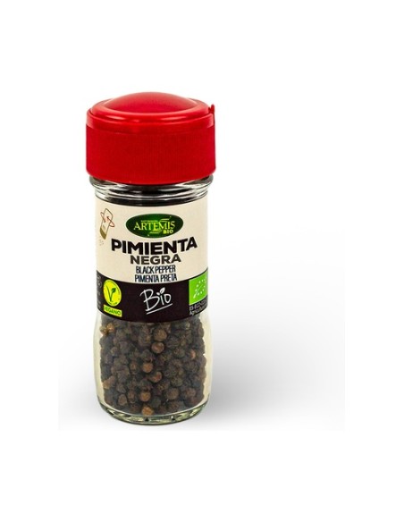 Pimienta negra molinillo Eco 40 g Artemis
