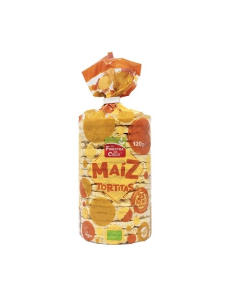Tortitas de Maíz con Sal y sin Gluten Bio 120 g La Finestra sul Cielo