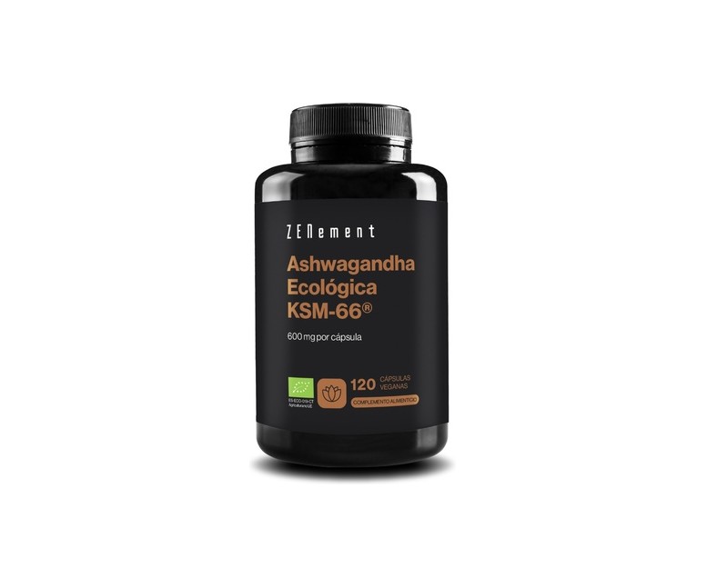 Extracto de raíz de ashwagandha Eco 120 cápsulas Zenement