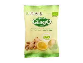 Caramelo de jengibre limón Bio sin gluten