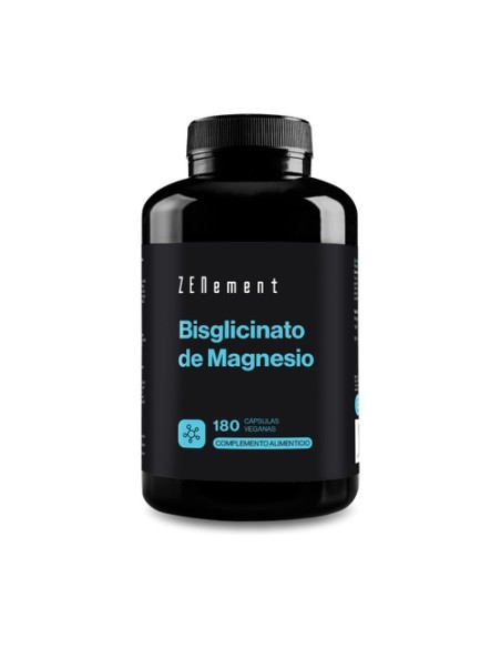 Bisglicinato de magnesio 180 cápsulas Zenement