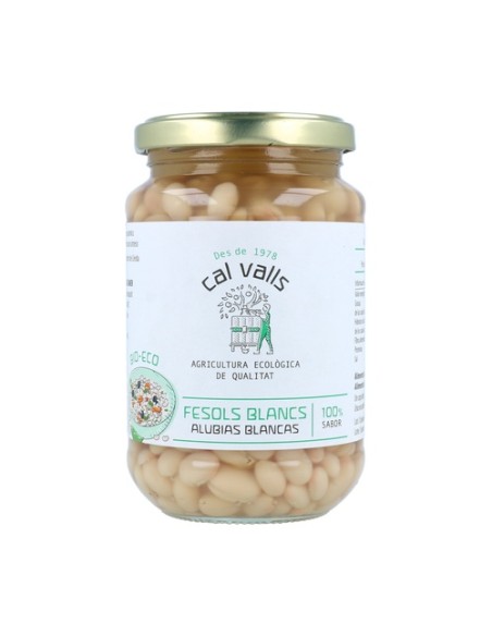 Judia Blanca Cocida eco 250 g Cal Valls