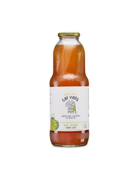Zumo de uva blanca Eco 1 L (Uva) Cal Valls
