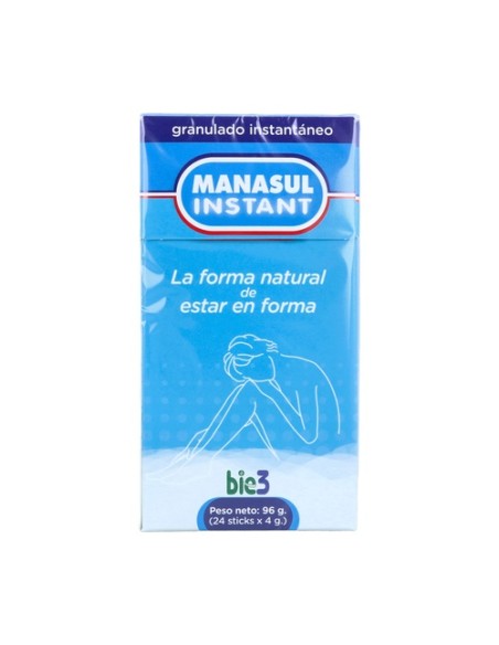 Manasul Instant Diet & Detox granulado instantáneo 24 unidades Bio3