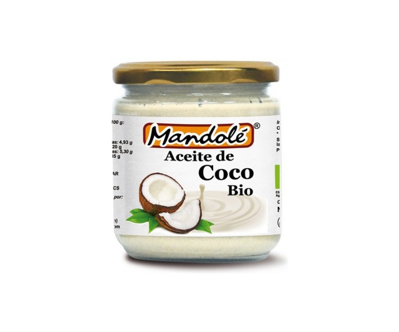 Coco bio 250 g de aceite Mandole