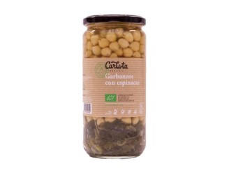 Garbanzos con espinacas