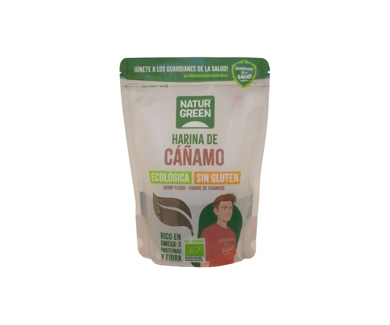 Harina de cañamo 300 g de polvo NaturGreen