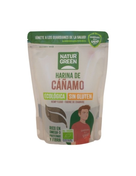 Harina de cañamo 300 g de polvo NaturGreen