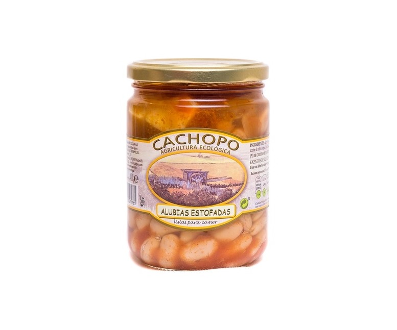 Alubias estofadas Eco 400 g Cachopo