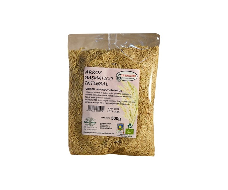 Arroz Basmati Integral Bio 500 g Intracma
