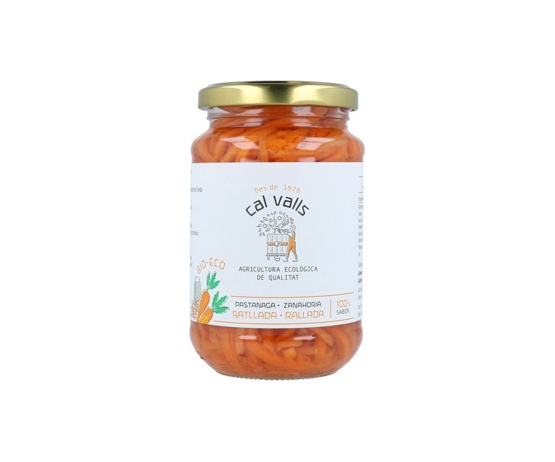 Zanahoria Rallada Eco 345 g Cal Valls
