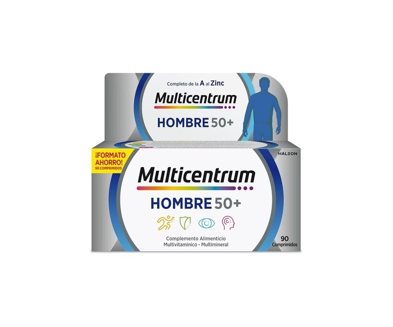 Multicentrum Hombre 50+ 90 comprimidos Multicentrum