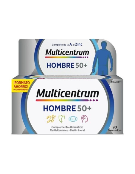 Multicentrum Hombre 50+ 90 comprimidos Multicentrum