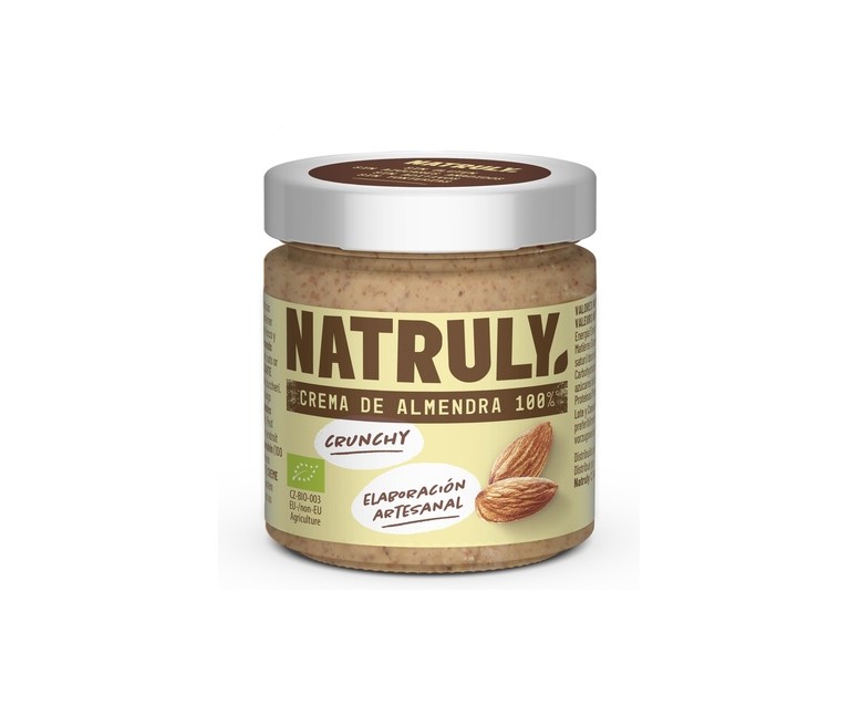 Crema de Almendra Crunchy 200 g Natruly