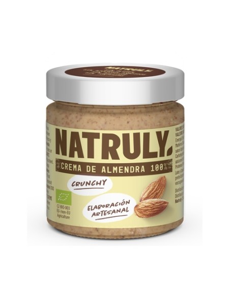 Crema de Almendra Crunchy 200 g Natruly