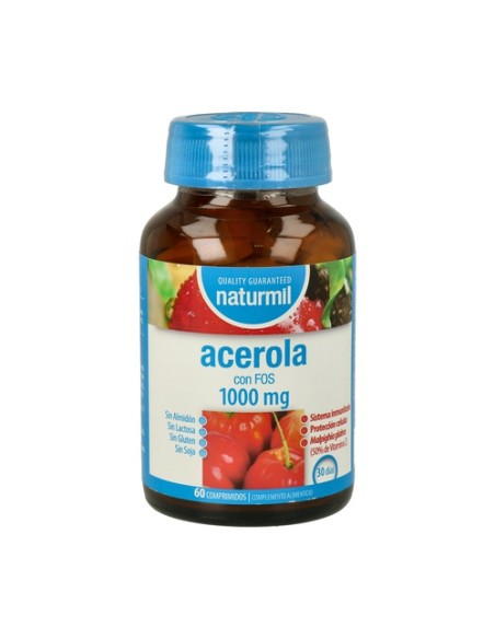 Acerola 60 comprimidos (1000mg) Naturmil