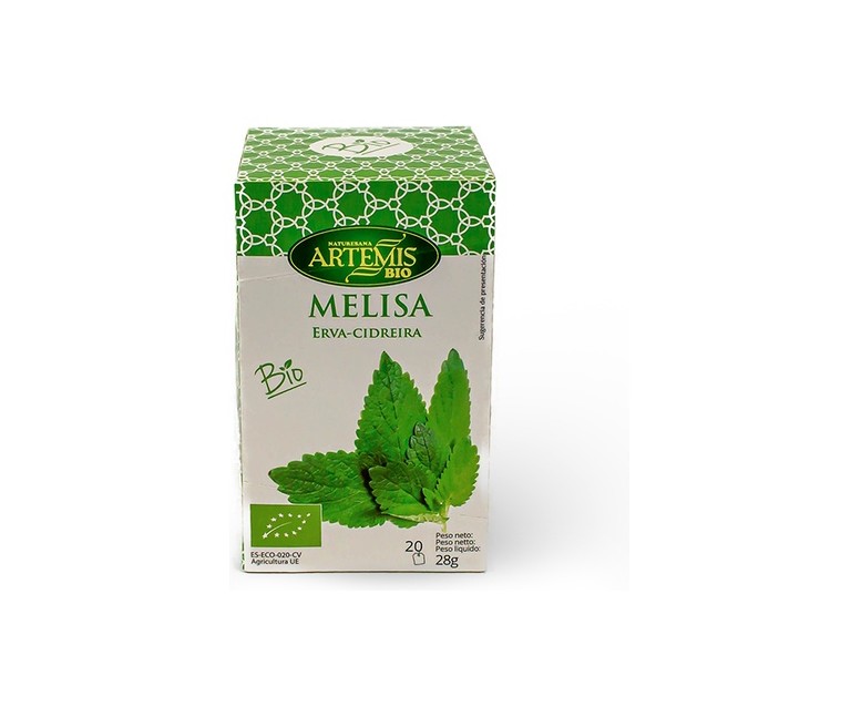 Infusión de melisa Bio 20 bolsitas infusoras Artemis