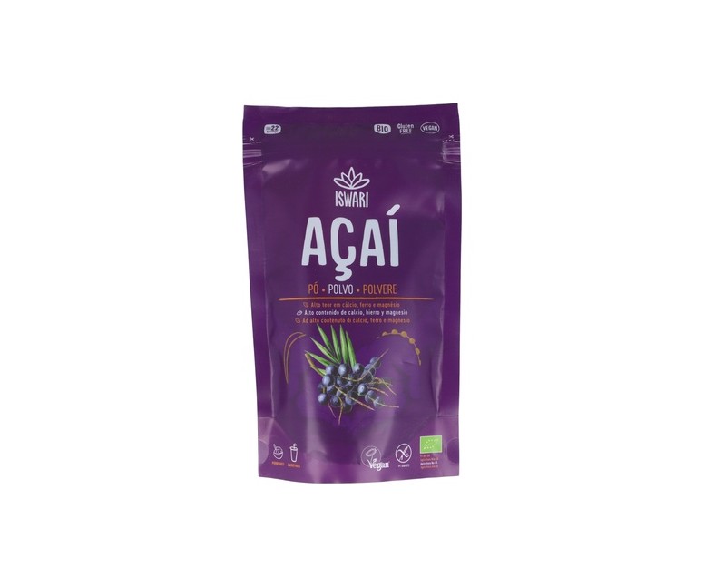 Polvo de Açaí Superfood Bio 70 g de polvo Iswari