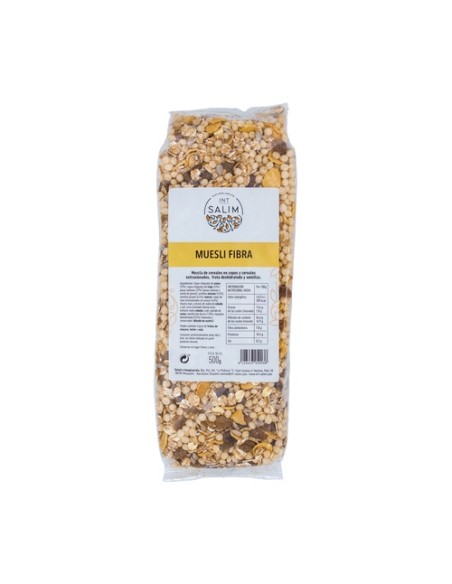 Muesli Fibra Sin Azúcar 500 g Int-Salim