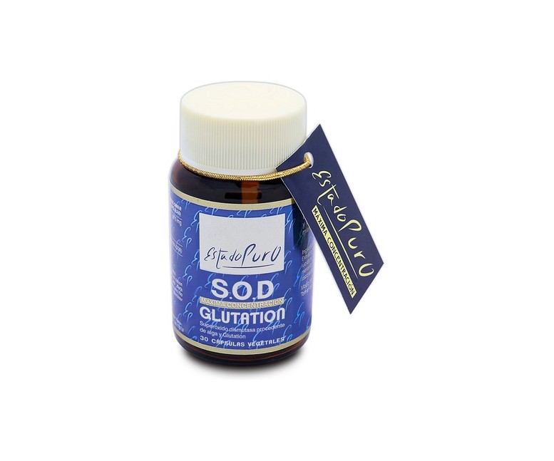 S.O.D. glutation 30 cápsulas Estado Puro