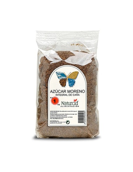 Azúcar moreno de caña integral Eco 1 kg NATURCID