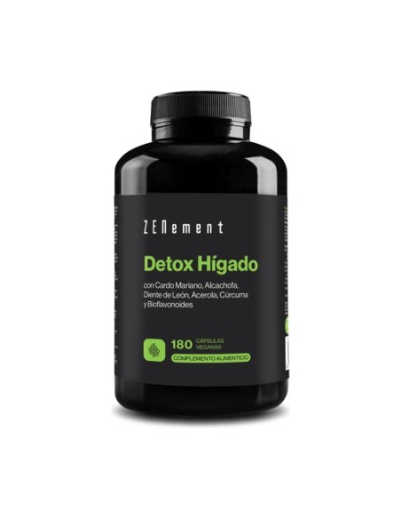 Detox hígado 180 cápsulas Zenement
