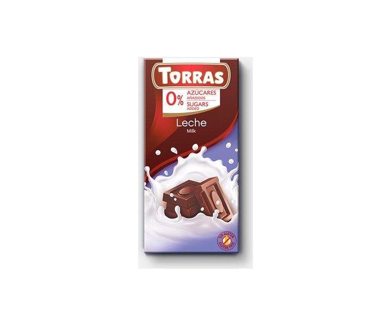 Chocolate con leche 75 g (Chocolate) Torras