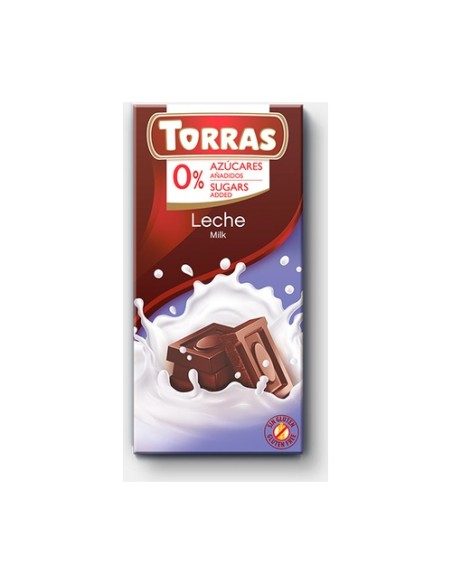 Chocolate con leche 75 g (Chocolate) Torras