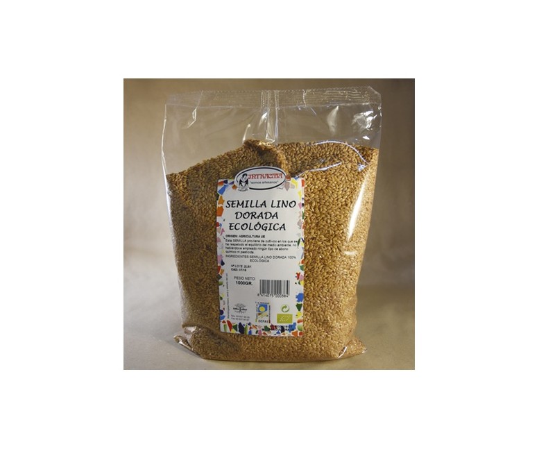 Semilla de Linaza Dorada Ecológica 1 kg Intracma