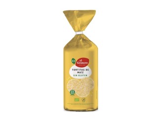 Tortitas de maíz sin gluten Bio
