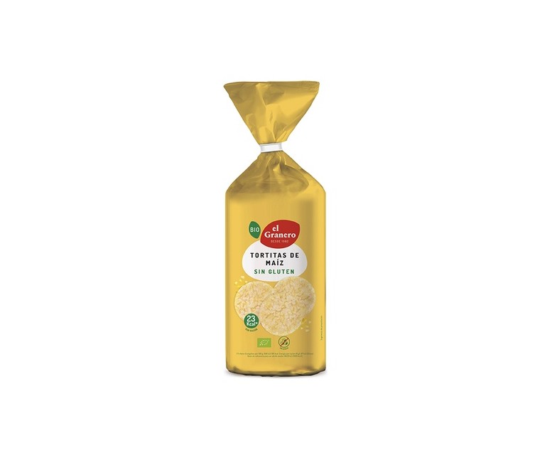 Tortitas de maíz sin gluten Bio 130 g El Granero Integral