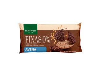 Galleta fina 0% bañada avena