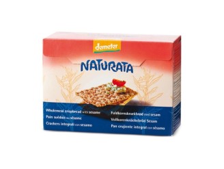 Galletas de centeno integral y sésamo