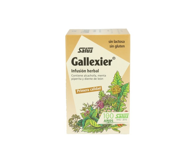 Gallexier Infusión herbal con alcachofa 15 bolsitas infusoras Salus
