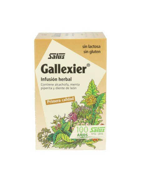 Gallexier Infusión herbal con alcachofa 15 bolsitas infusoras Salus