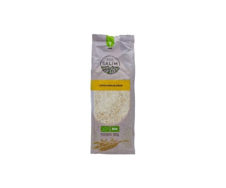 Copos Integrales de Avena Blandos Precocidos Eco 500 g Eco Salim