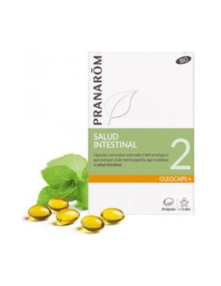 Oleocaps 2 - Salud intestinal Bio 30 cápsulas Pranarom