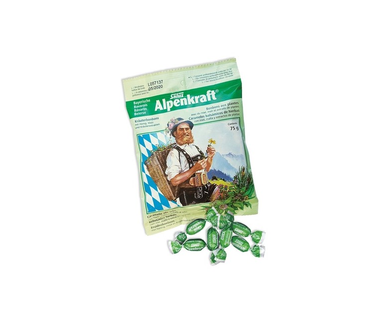 Caramelos Alpenkraft 75 g Salus