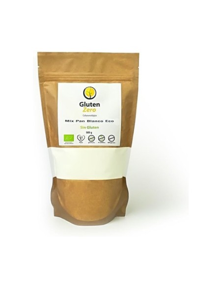 Mix pan blanco sin gluten Eco 500 g de polvo Gluten Zero