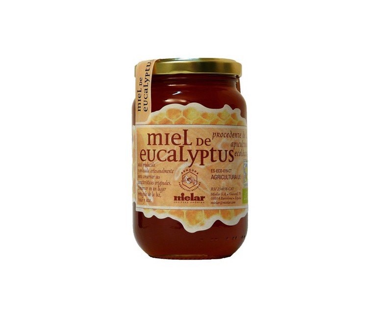 Miel de Eucalipto Bio 500 g Mielar
