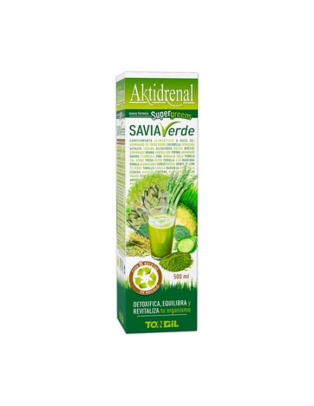 Aktidrenal savia verde 500 ml Tongil