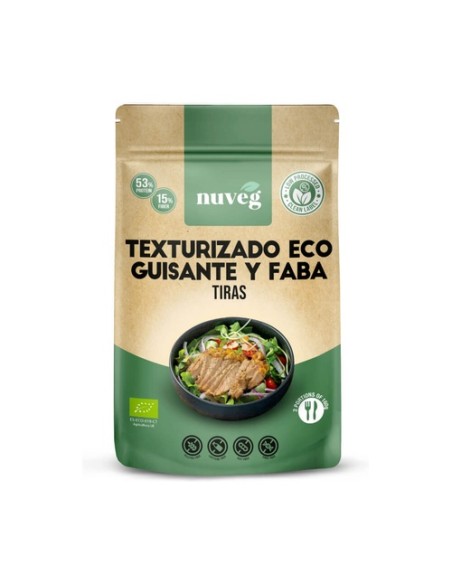 Tiras de no carne veganas 80 g Nuveg