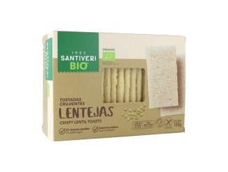Tostadas Crujientes Lentejas