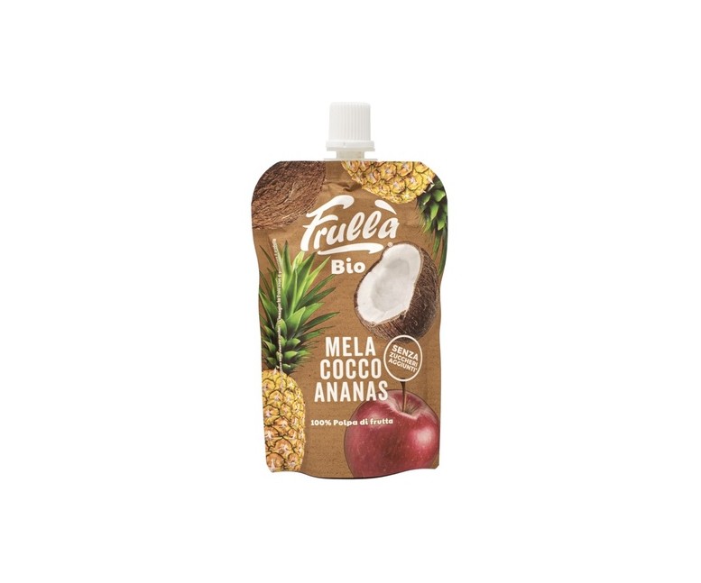Pulpa de fruta sabor manzana, coco y piña 100 g Natura Nuova