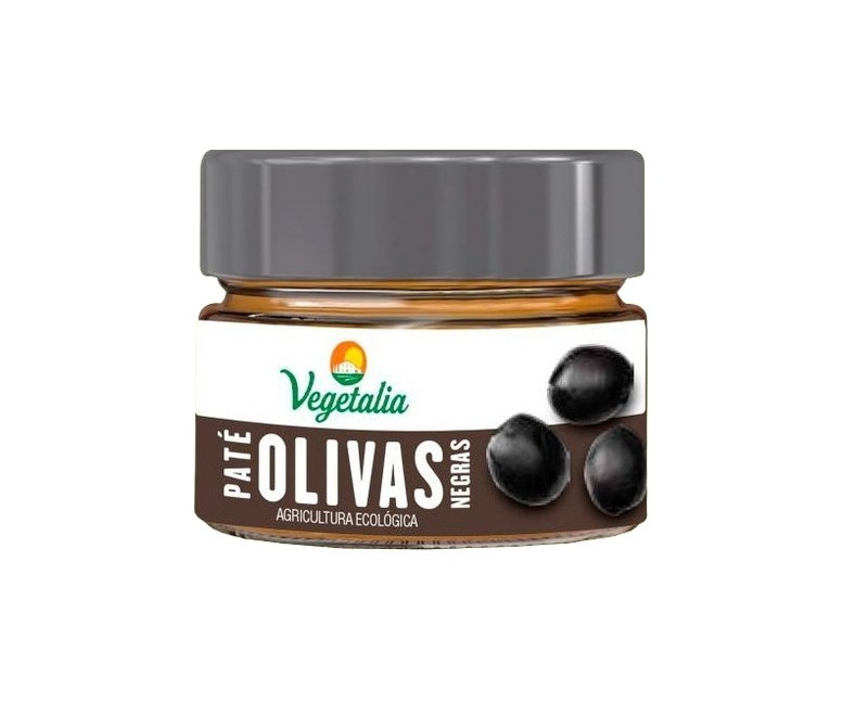 Paté de olivas negras Bio 100 g Vegetalia