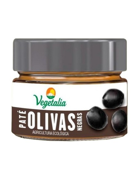 Paté de olivas negras Bio 100 g Vegetalia