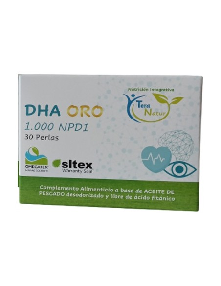 Dha oro 1000 npd1 30 perlas de 1645mg Teranatur