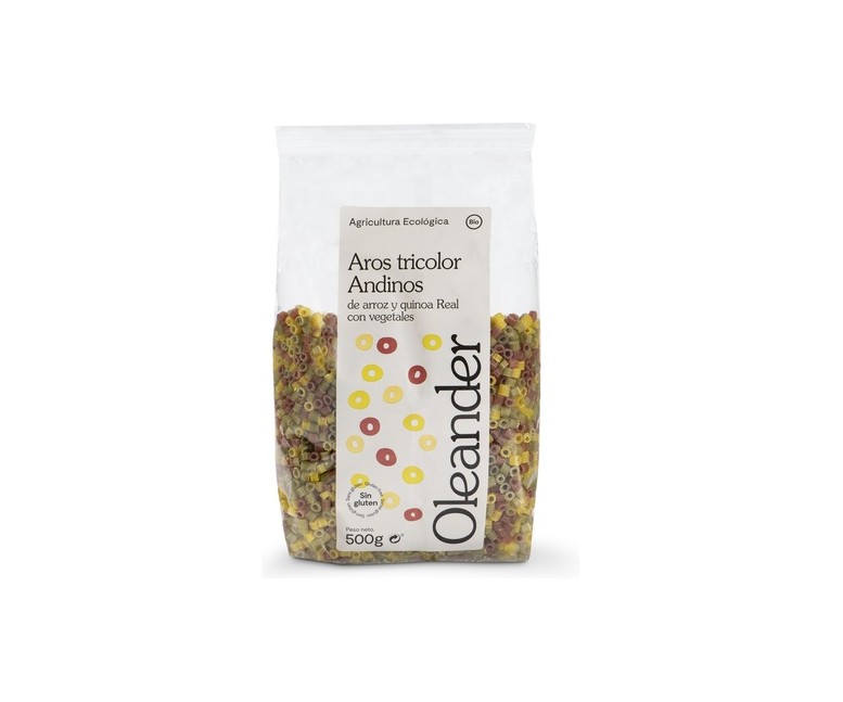 Aros tricolor andinos 500 g Oleander