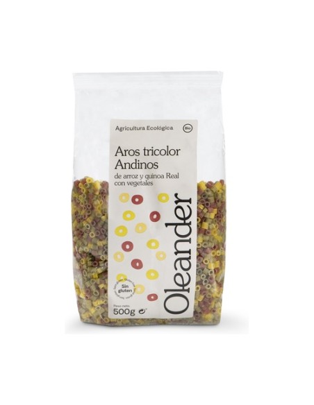 Aros tricolor andinos 500 g Oleander
