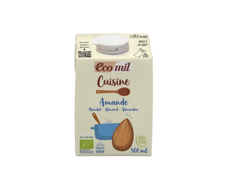 Cuisine Almendra 500 ml de crema Ecomil